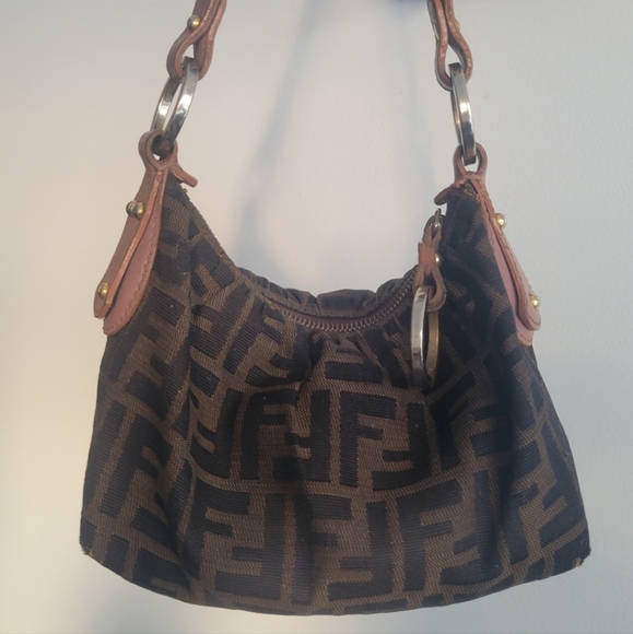 Fendi Handbags - SALE💯Authentic Fendi Zucca Monogram Shoulder bag